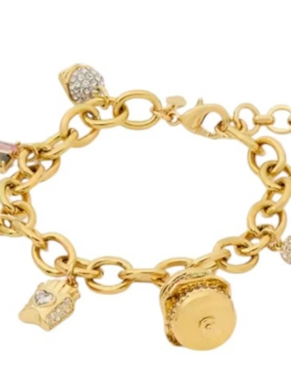 New NWT Kate Spade ♠️ Fast Food Charm Bracelet - Picture 11 of 13